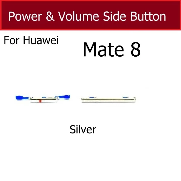 Боковая кнопка включения и выключения громкости для Huawei Mate 8, боковой переключатель регулировки громкости, запасные части для ключей (art.: 3920bc315e7ab) - 3920bc315e7ab