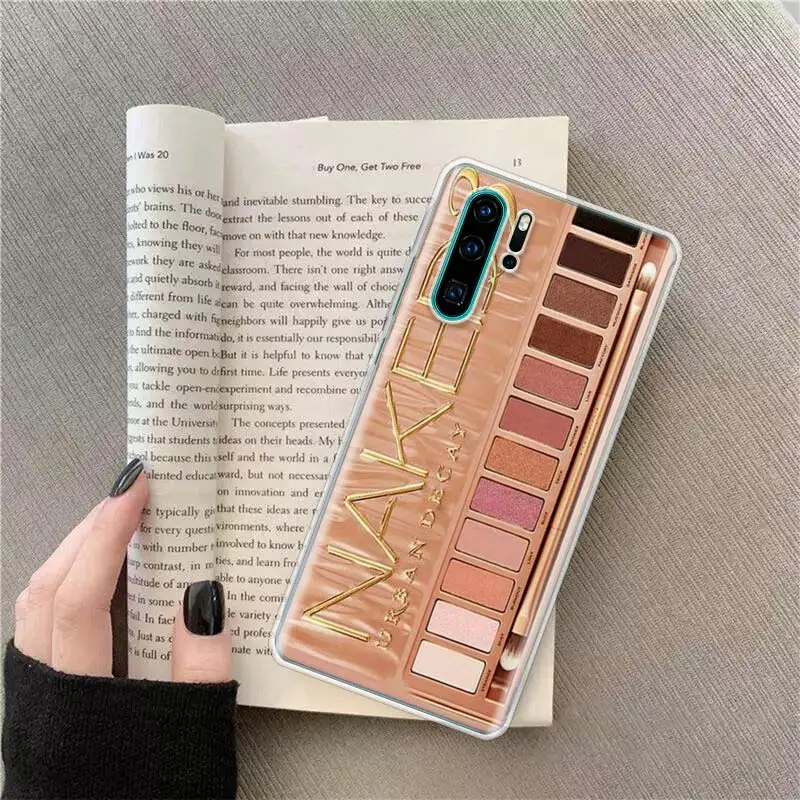 Glam Makeup Eye Shadow Box Phone Case For Huawei P50 P10 P20 P30 P40 Pro Cover Mate 40 30 20 10 Lite Capa Shell images - 6