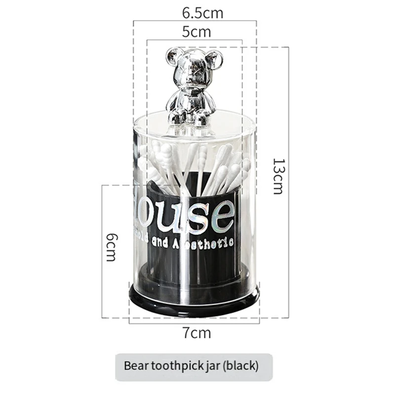 Набор ящиков для хранения ватных тампонов держатель зубочисток контейнер