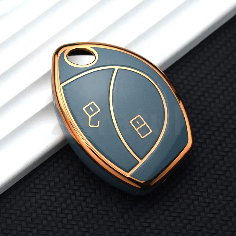 2/3 кнопки из ТПУ чехол для автомобильного ключа держатель брелока Toyota Malaysia Truguard VG