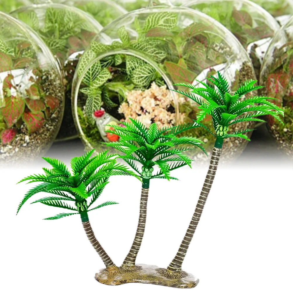 

Aquarium Fish Tank Decorations Artificial Fake Treefaux Artficial Topper Cakeaquatic Ornament Trees Model Train Diorama Supplies