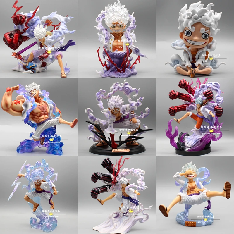 

One Piece Nika Luffy Figure Gear 5 Series Action Figure Sun God PVC Statue Model Collection Doll Collection Toys Gift