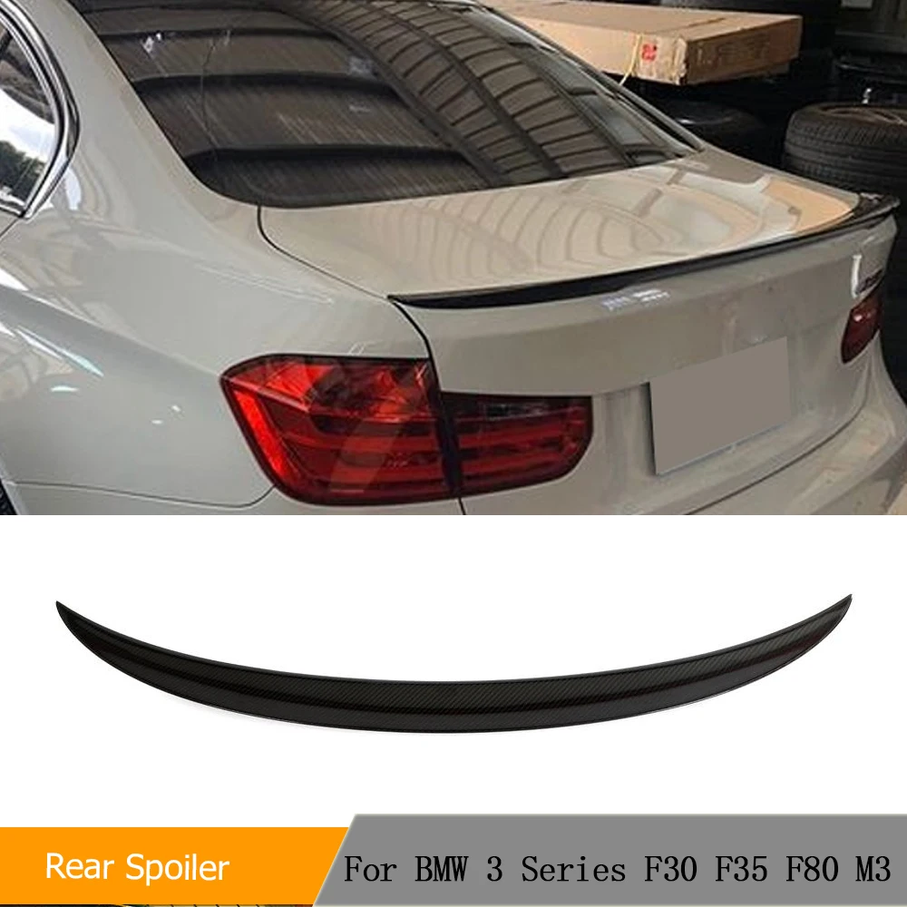 

Автомобильная фотосессия для BMW 3 серии F30 F35 F80 M3 седан 2012-2019 задний спойлер багажника губа крыла губа сухой углерод
