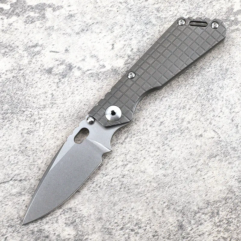 

Trskt CPM154 Folding Knife Pocket Camping Hunting Outdoor Knife Pocket Kitchen Tools Tc4 Handle 60HRC Gift For Man Dropshipping