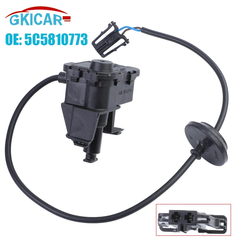 

ODIDIO Fuel Door Lock Actuator Tank Cap Motor 5C5810773 5C5810773B For 2012- 2019 VW Polo Beetle