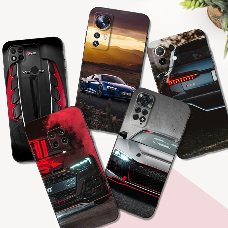 Черный чехол из ТПУ Для Xiaomi 12 12T lite S X 11lite NE 11i 11T Pro 11A Redmi 12C 10 10C зеркальный роскошный