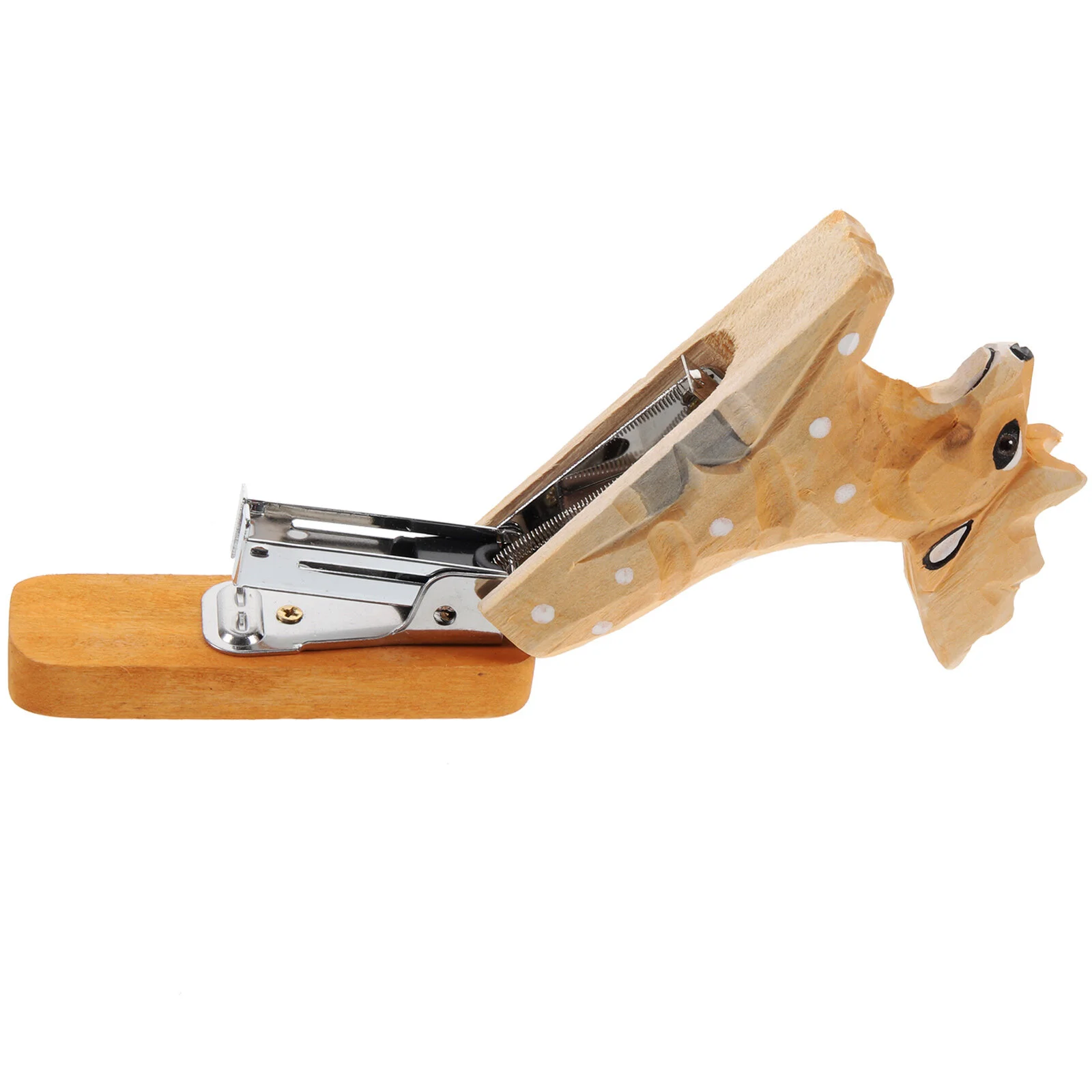 

Animal Stapler Funny Office Gifts Home Mini Staples Log Lovely Supplies Wood Women Student Accesorios Para Escritorio