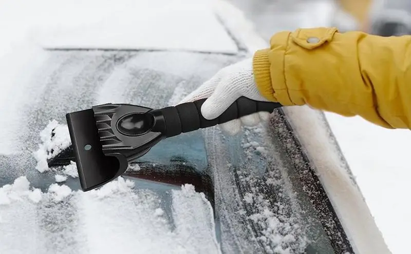 

Ice Scraper Snow Remover Ice Crusher With Foam Handle For Car Window Frost Removal Tool Window Scraper To Remove Snow Ice