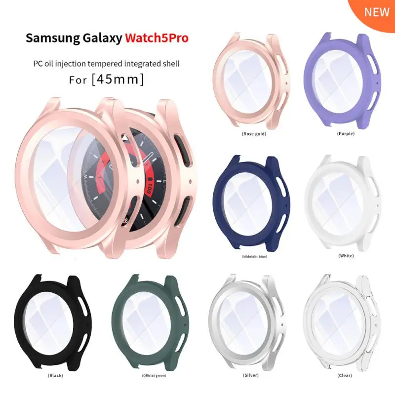 

Screen Protector Shell Protective Case Galaxy Watch 5 Pro 45mm Glass Watch Case For Samsung Galaxy Watch 5 Pro