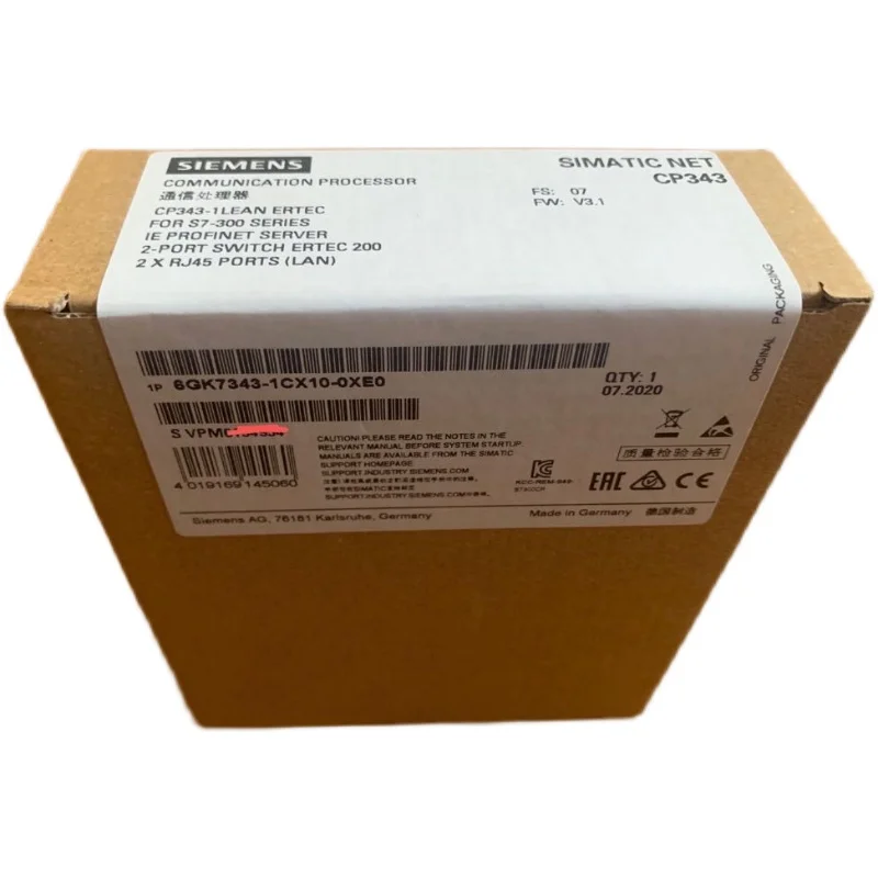 

6GK7 343-1EX30/1EX21/фотографический модуль связи 6GK7343