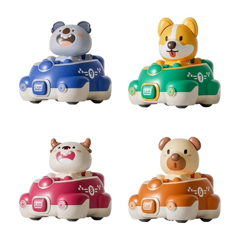 

HUYU Funny Inertial Bobbleheads Toy Car Birthday Gifts for Kid Animal Theme
