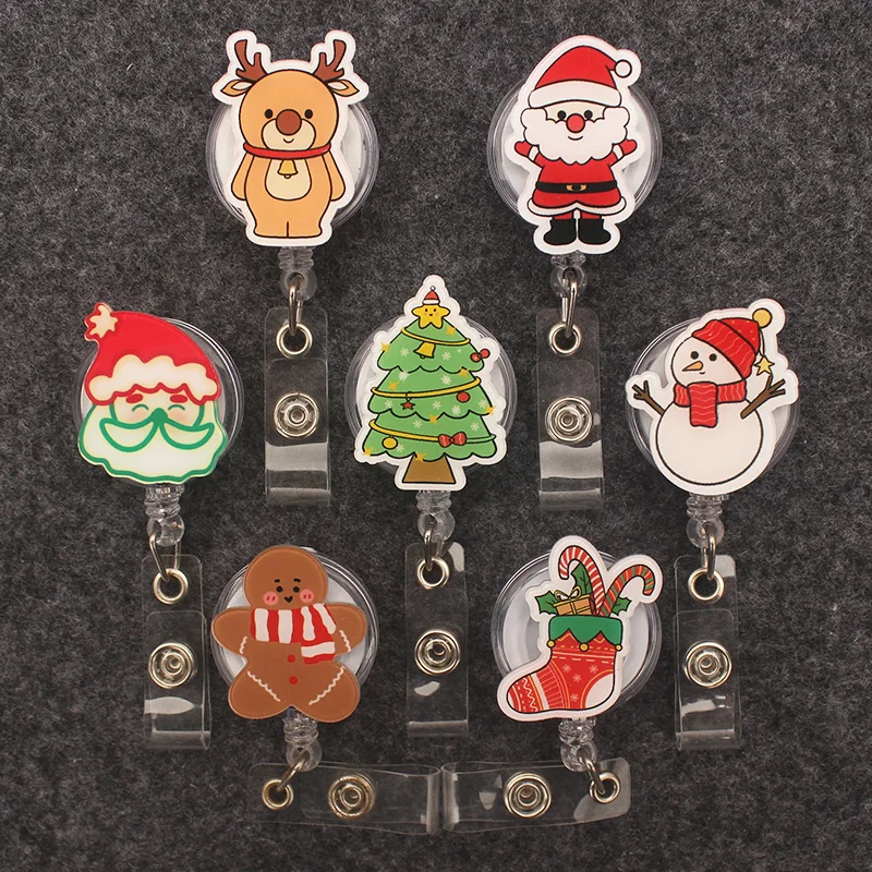 

2022, рождественский стиль, выдвижной значок, табличка с именем для медсестер, посетителей выставки, для девочек и мальчиков