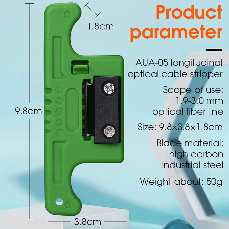 Tanie HMSAT-5 Fibre Cable Ribbon Stripper FTTH światłowody Stripping 1.9 ~ 3mm MSAT5 Access Tool Kit Loose Buffer Tube Stripper
