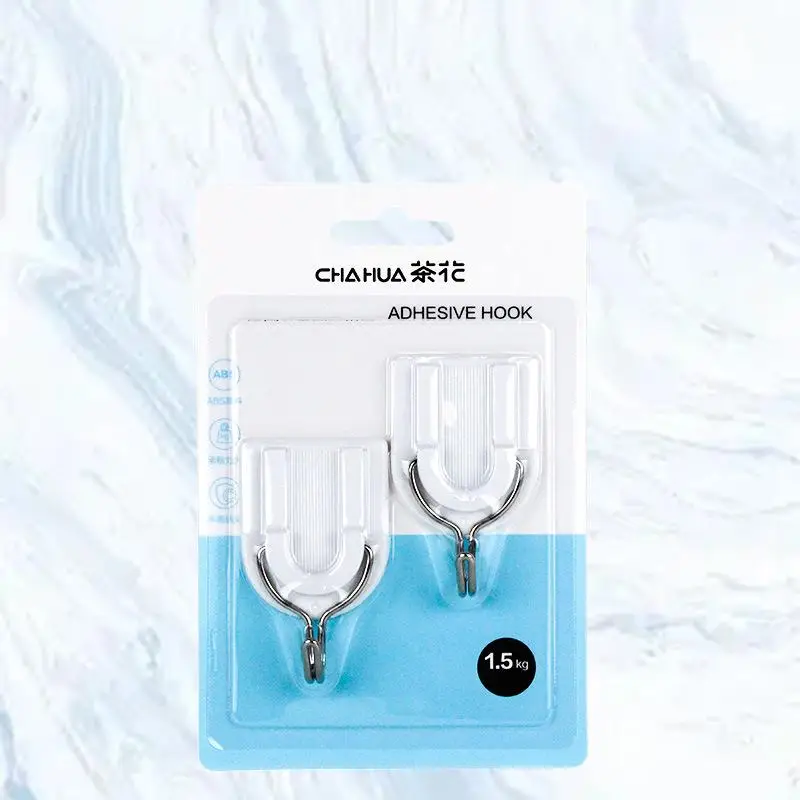 

Camellia Strong Non Marking Hook Non Punching Adhesive Stick Wall Hook Bathroom Hook Clothes And Hats Hook