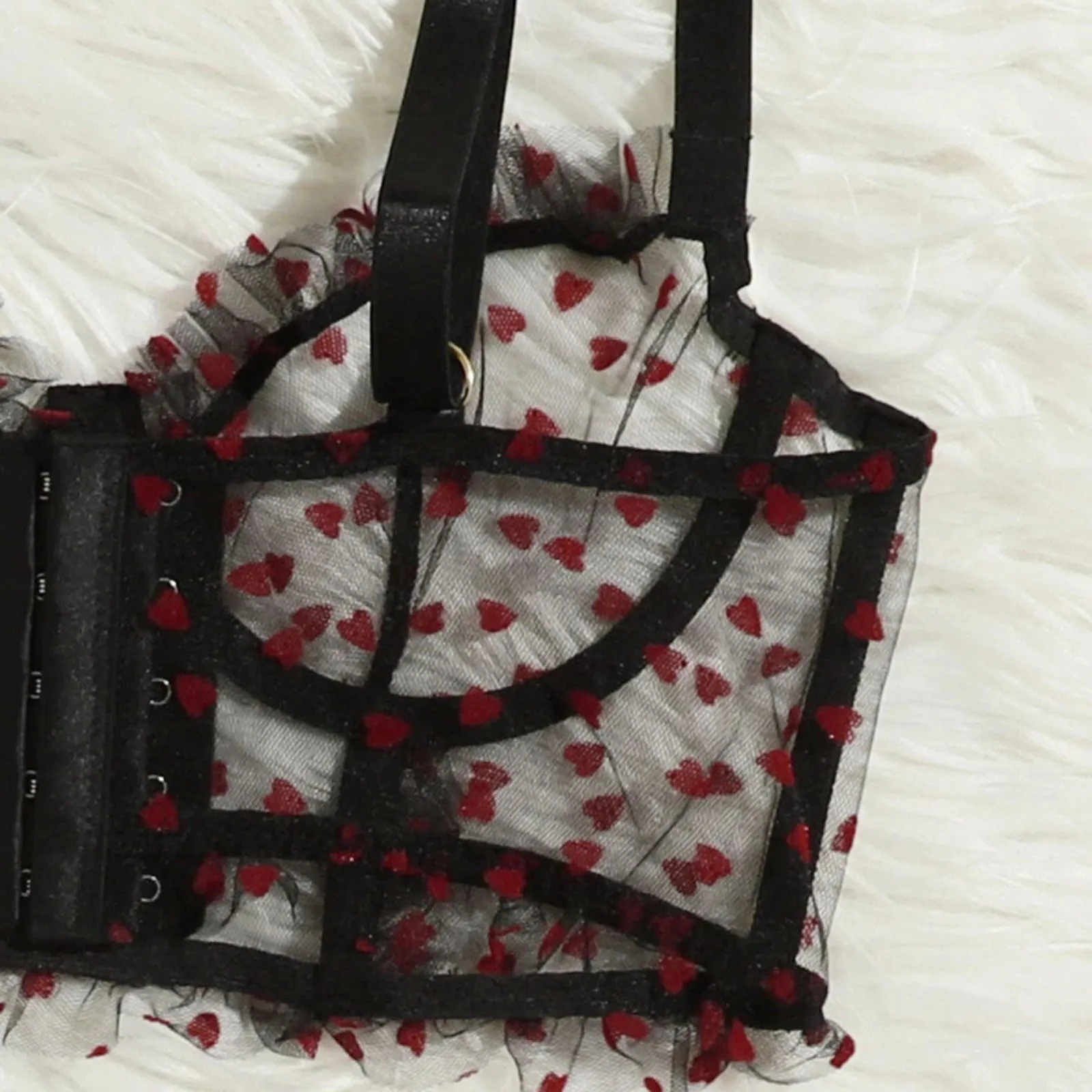 Женский прозрачный кружевной бесшовный бюстгальтер короткие комплекты