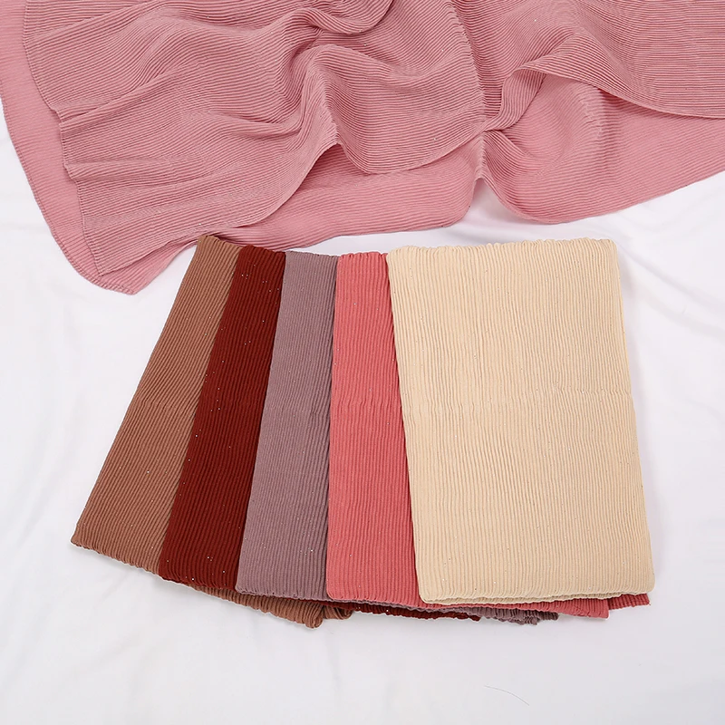 Мягкие бриллиантовые обложки летняя Удобная мусульманская головная повязка для