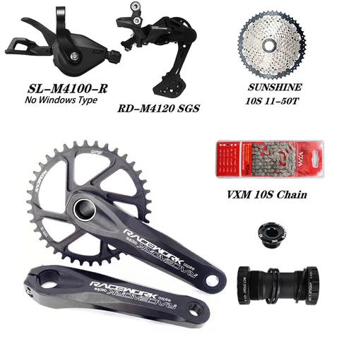 Рукоятка переключения передач SHIMANO DEORE M4100, 10 в, 10 s, Группа 1x10s