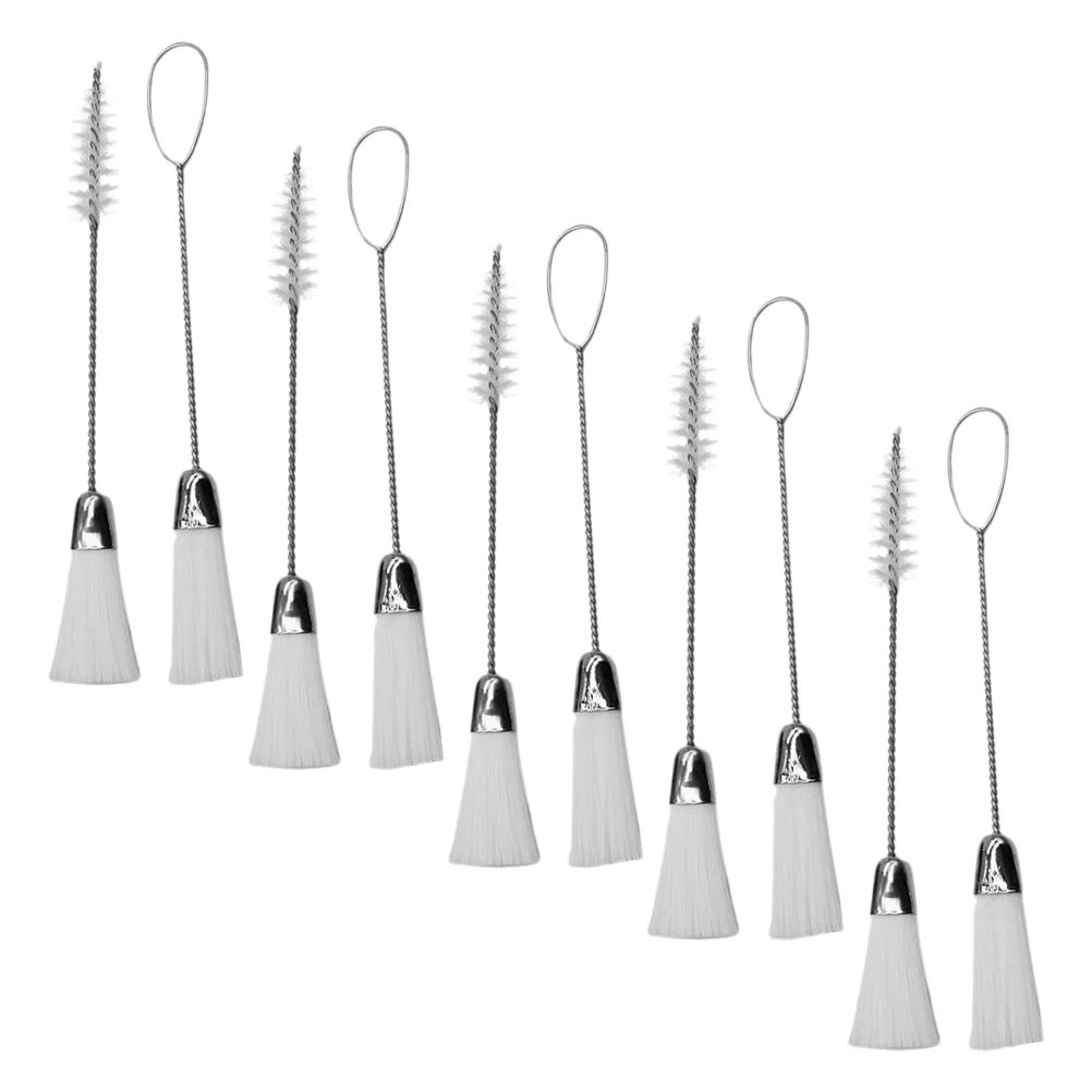 

10 Pcs Car Cleaning Brush Tools Keyboard Cleaner Brushes Sewing Machine Detergent Fiber Gaps Home