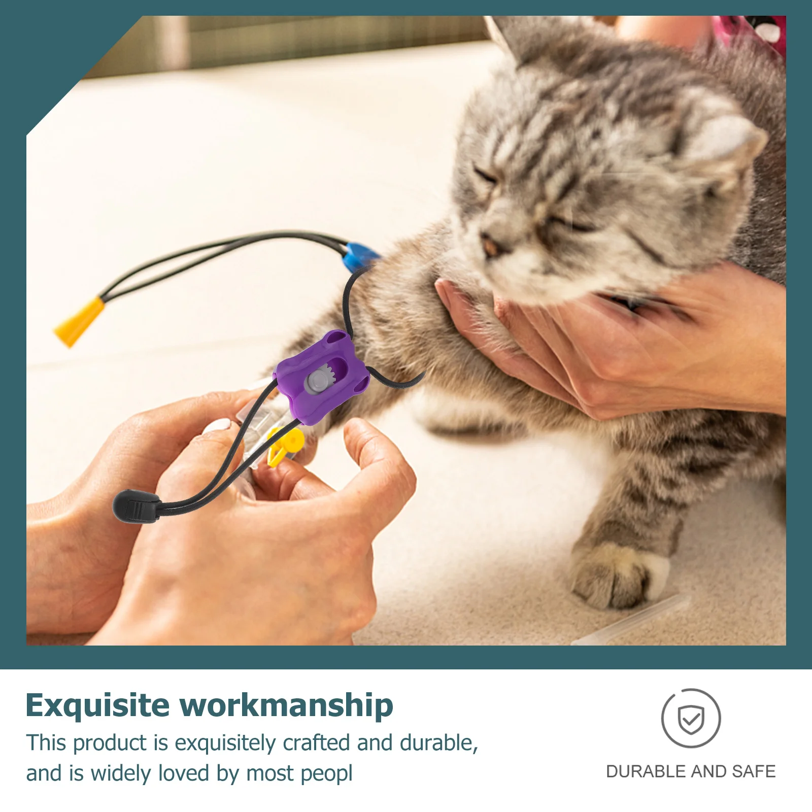 4 Pcs Tourniquet Hemodialysis Patient Hospital Medical Tourniquets Pets Pocket Band Plastic Emergency