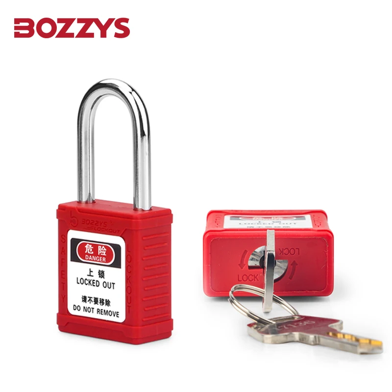 ndustrial loto 6mm steel shackle safety padlock with Master Keyed for lockout-tagout Custom laser coding and label | Строительство и