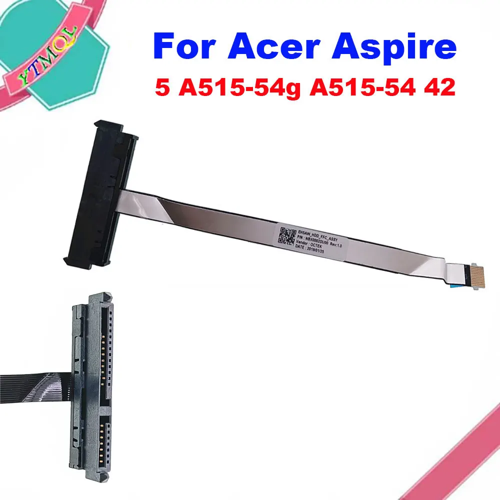 

1Pcs HDD SATA Hard Drive Connector Cable For Acer Aspire 5 A515-54g A515-54 42 NBX0002C000