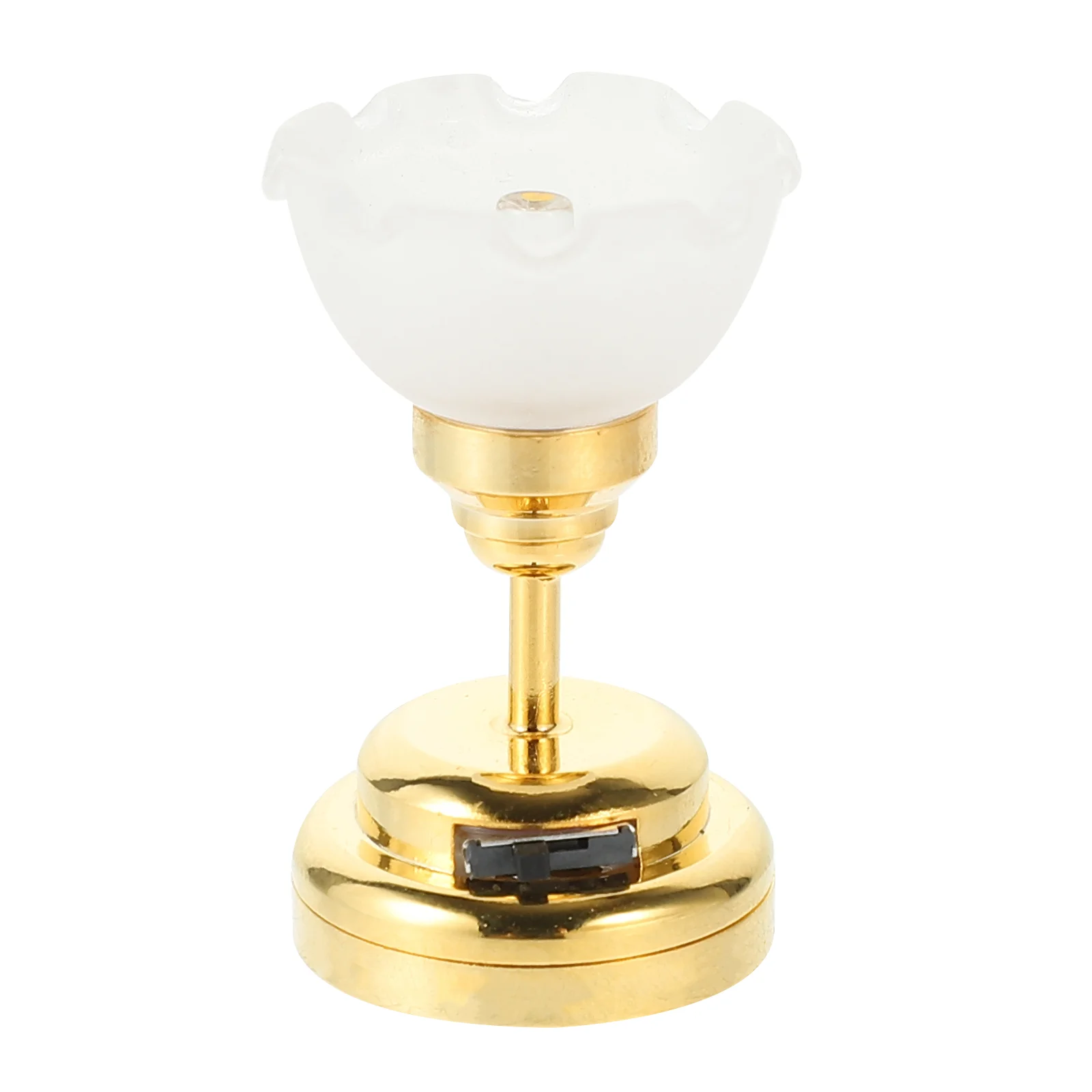 

Furniture Mini House Decor Electronic Supplies Miniature Hanging Lamp Plastic Ornament LED Ceiling Model