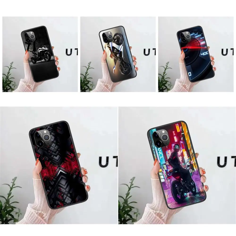 Для Galaxy J1 J2 J3 J4 J5 J6 J7 2017 2018 Ace Duo Max mini Nxt Plus Pro Prime ретро супер мотоцикл черный корпус