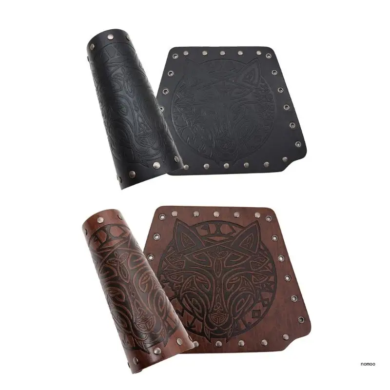 

Средневековая защита запястья, панк, средневековый косплей на Хэллоуин для мужчин манчо, для нарядов на вечеринках и праздниках