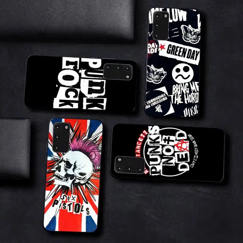 

Punk Rock Phone Case for Samsung S10 21 20 9 8 plus lite S20 UlTRA 7edge