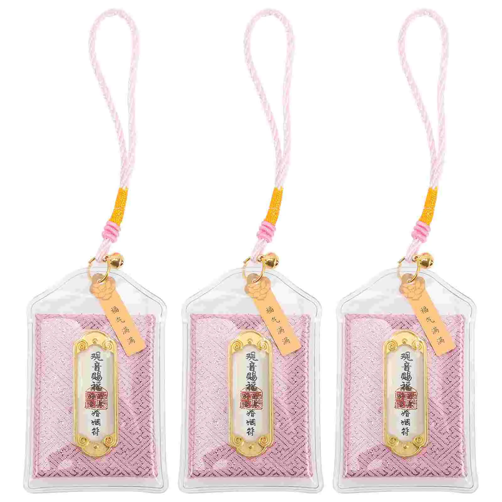 

Charm Japanese Luck Good Omamori Lucky Amulet Pendant Shrine Charms Blessing Car Shui Feng Cat Ornament Fortune Decor Necklace