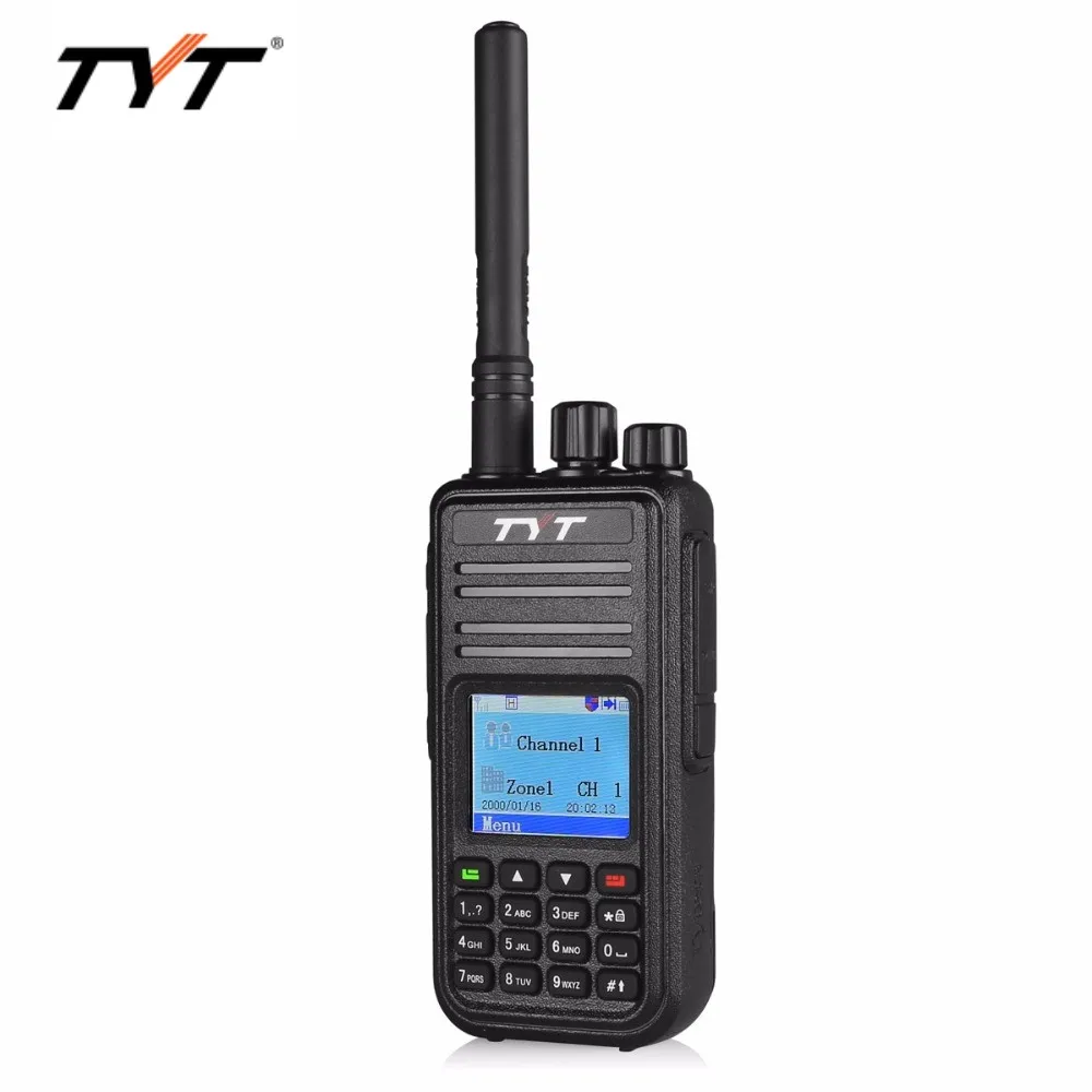 2022 New Upgraded DMR IP67 TYT MD-380 dmr Radio Handheld High Quality UHF VHF GPS Function Two Channel Radio