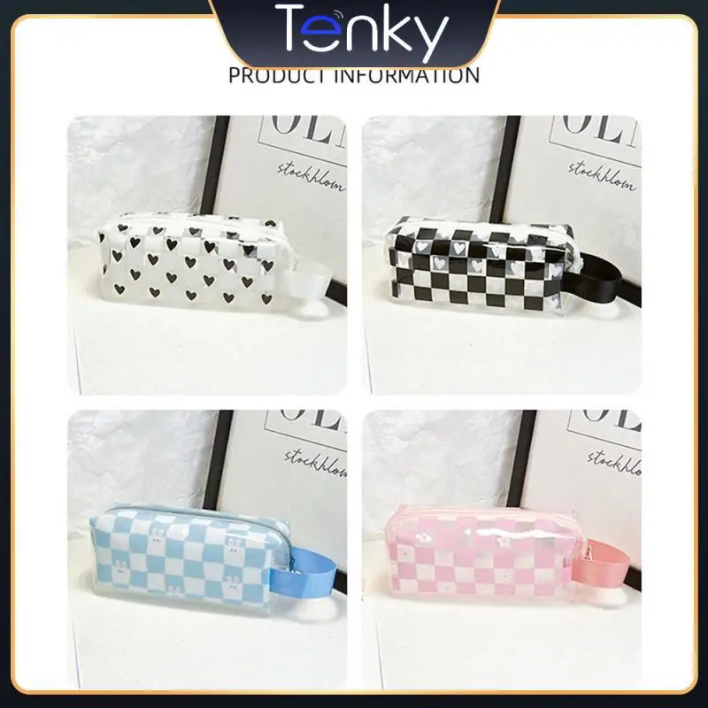 

Protective Stationery Student Waterproof Pencil Bag Exquisite Workmanship Minimalist Stationery Easy To Manage Stationery Bag