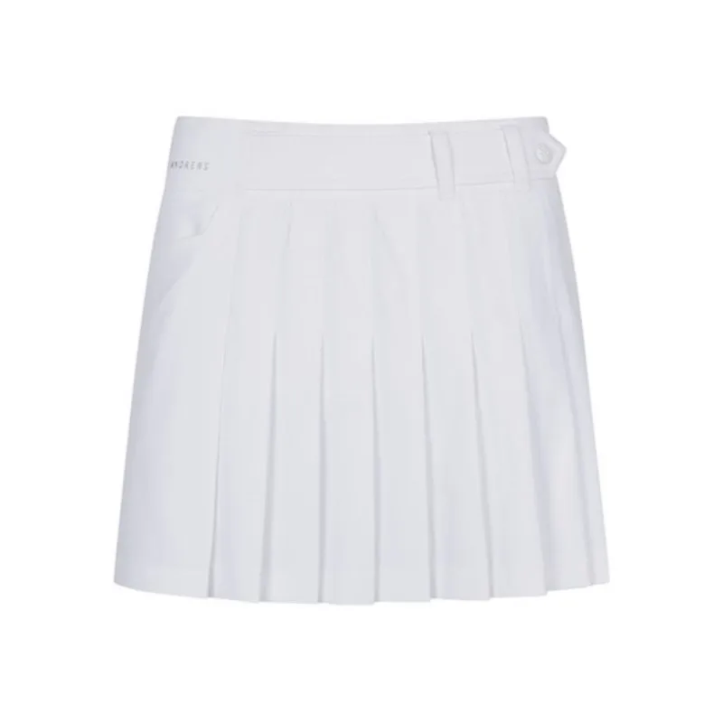 Golf short skirt Korean women's pleated skirt anti-glare summer sports slim skirt gplf women's clothing