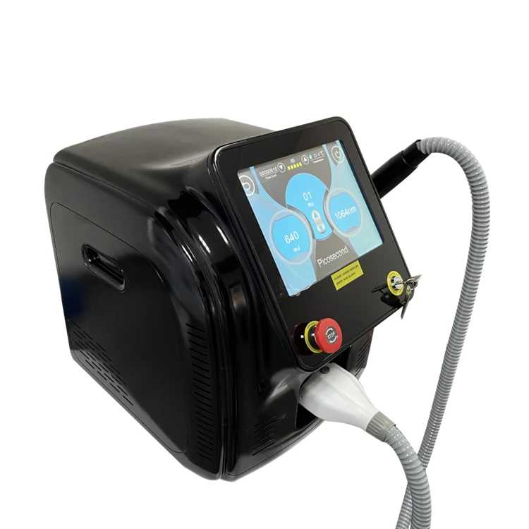 

2022 new carbon laser peel high power Nd yag q switched effective picosecond laser tattoo removal machine