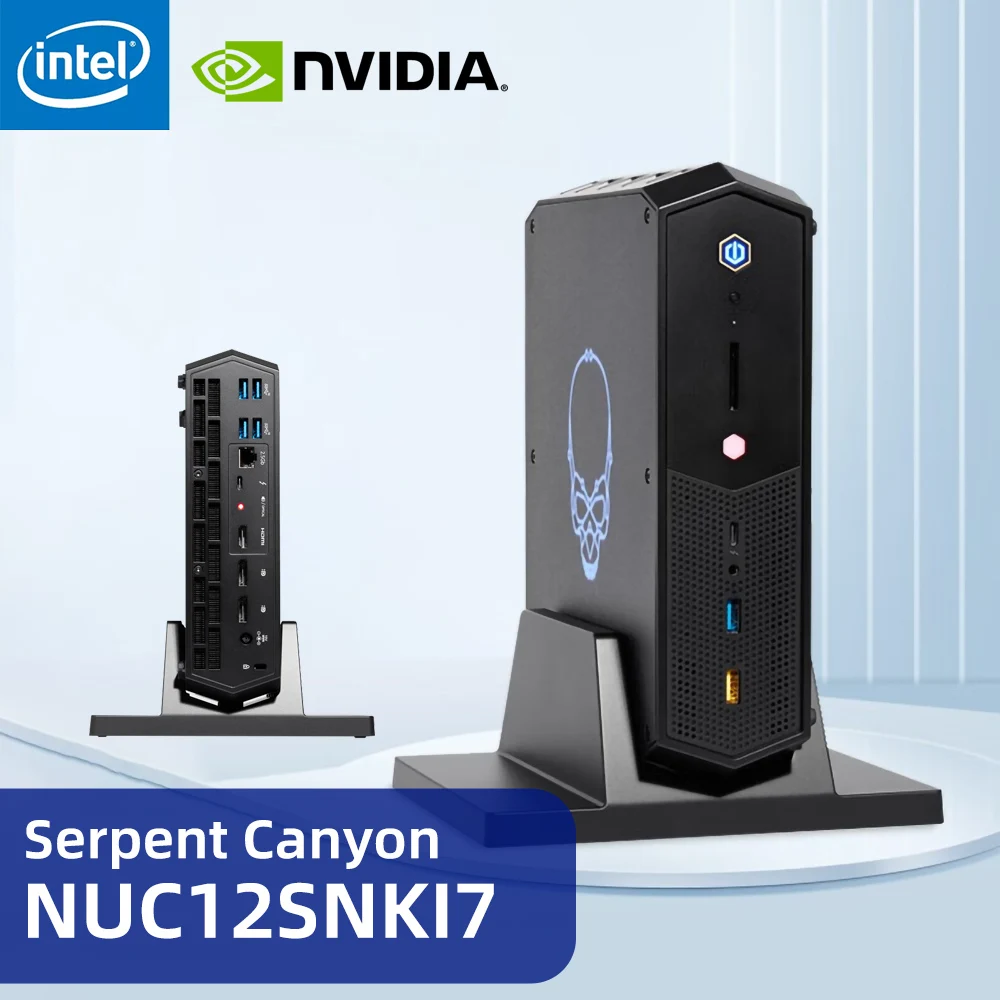 

Original Intel Mini PC Serpent Canyon NUC12SNKI7 Core i7-12700H NUC Enthusiast with Intel Arc A770M Support Window11 WiFi 6E