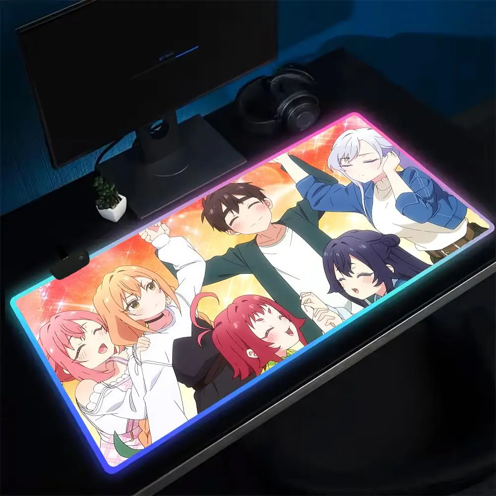 Аниме «100 подруг» Коврик для мыши Аниме игровой коврик для мыши ...