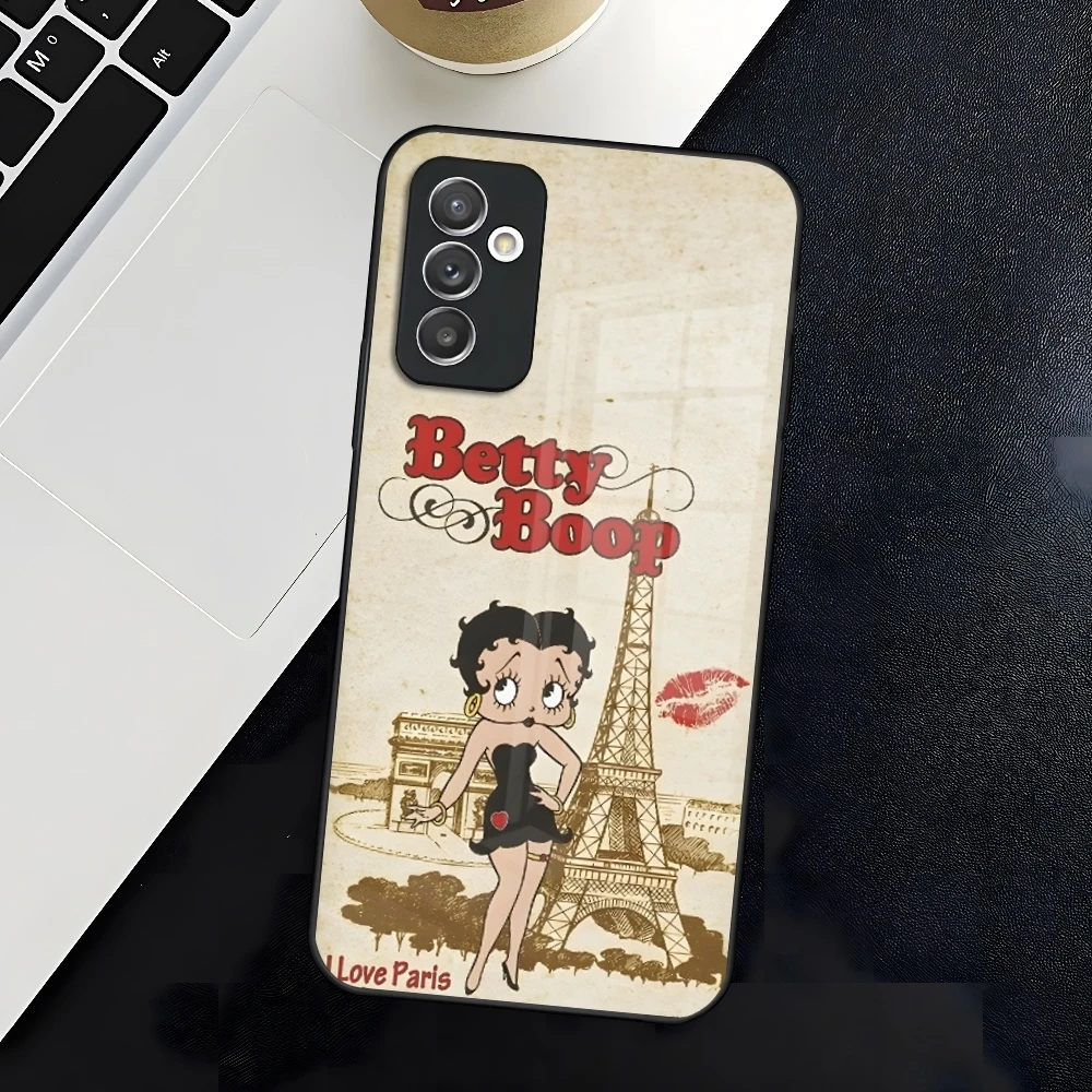 B-Betty-Cute-Boop Phone Case for Samsung A15 A25 A35 A55 A14 A12 A22 A32 A52 A11 A21 A31 A51 A05 A24 A34 A54 A13 23 A33 A53