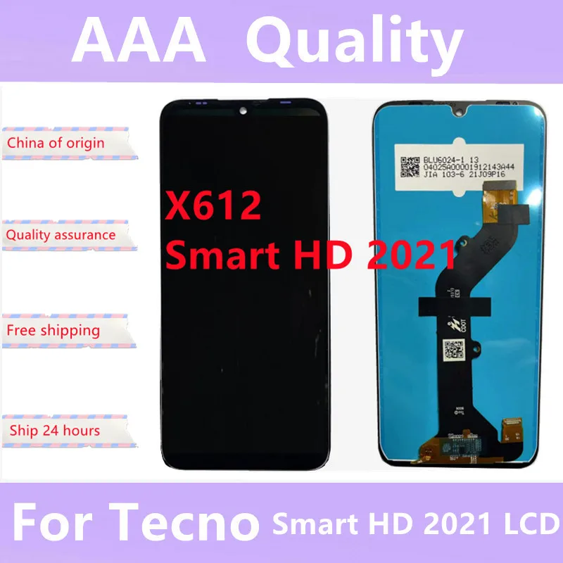 

Original For Tecno SmartHD 2021 For SmartHD 2021 X612 LCD Display Touch Screen Digitizer Assembly Repair Parts