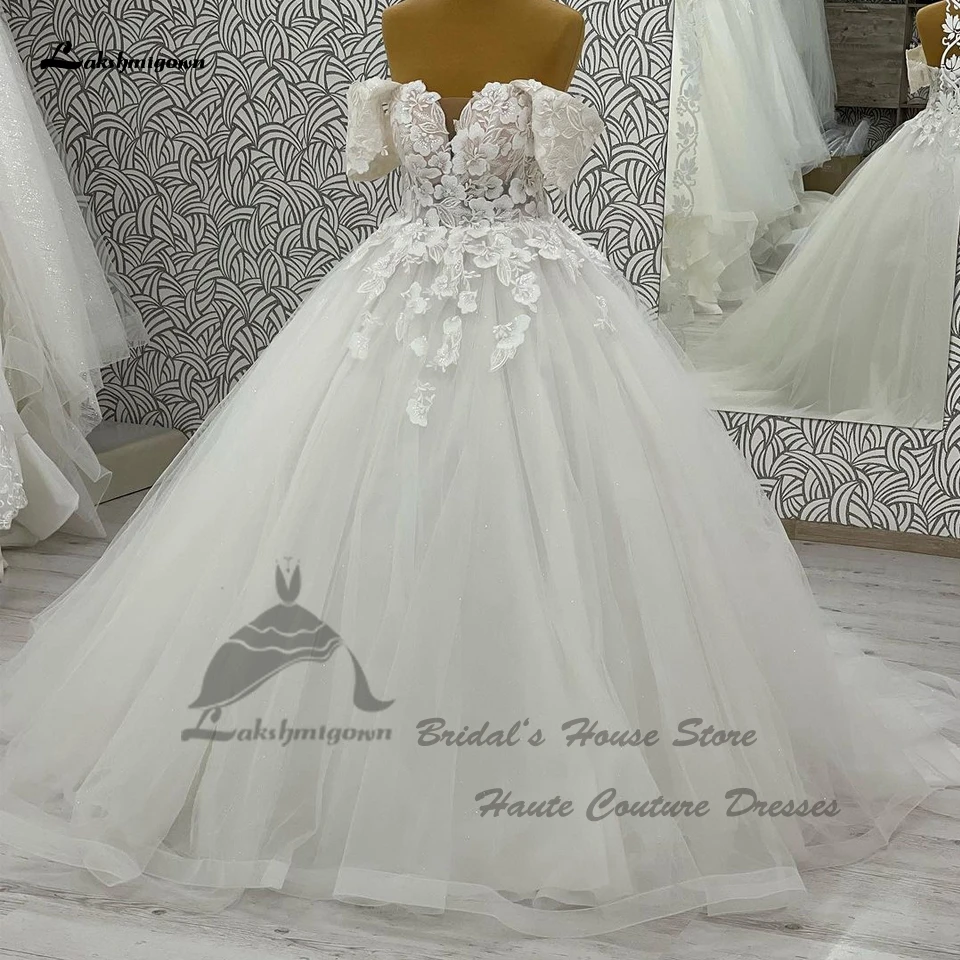 Lakshmigown женское пляжное свадебное платье принцессы с открытыми плечами 2024 Vestidos