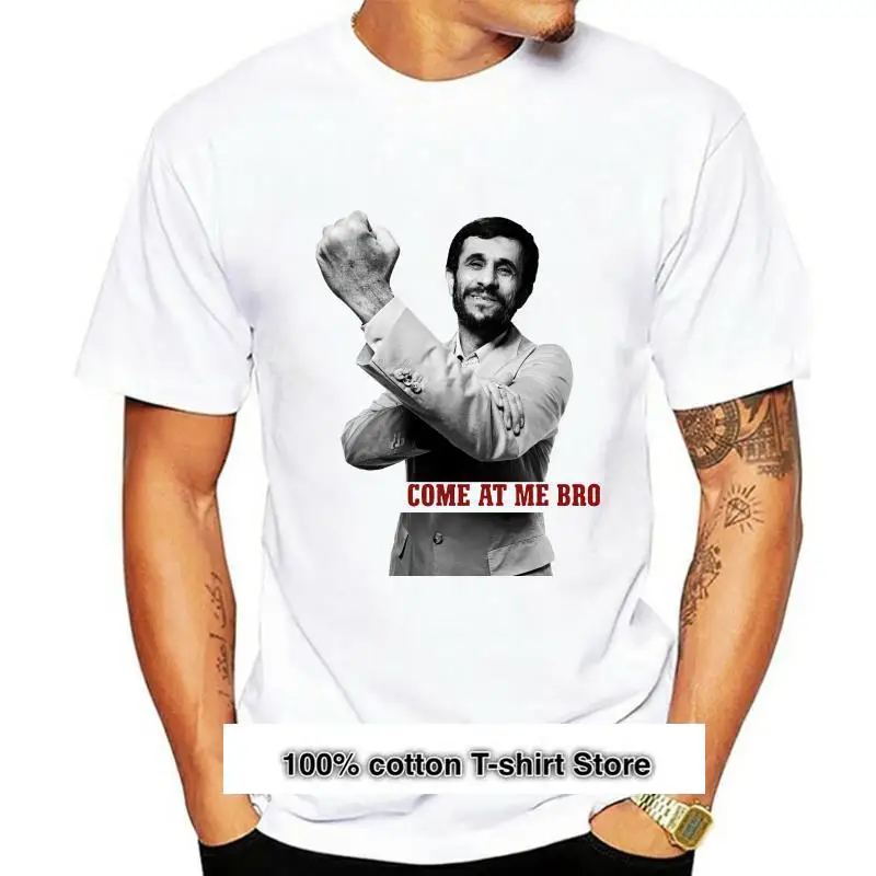 

Chaqueta de cena Mahmoud Ahmadinejad Finger Iran Come At Me Bro, camiseta Fn9427, camiseta de Hip-Hop