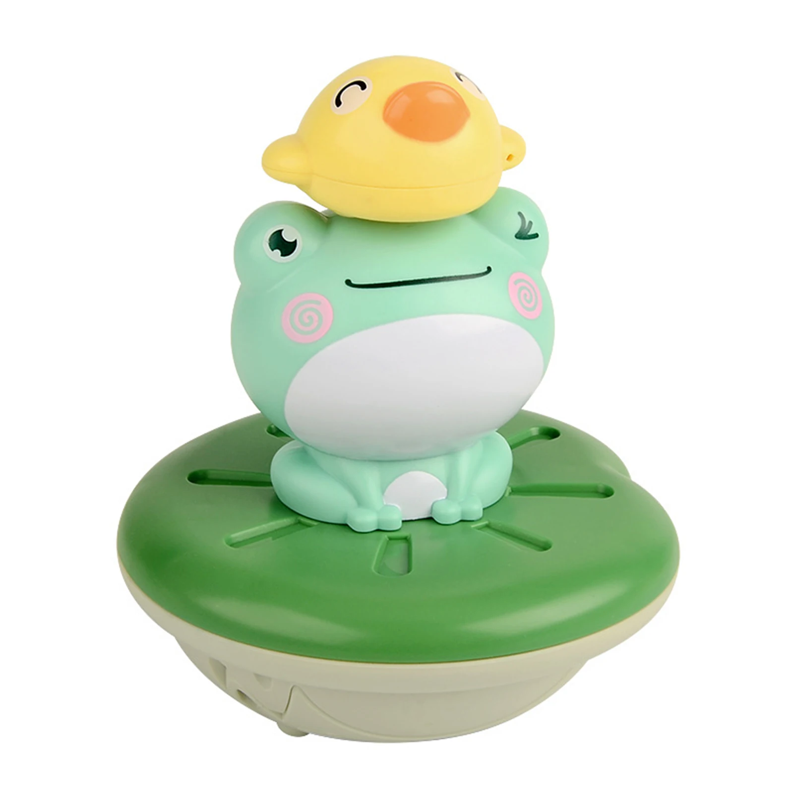 

Shower Sprinkler Water Spray Baby Bath Toy Electric Cute Frog Birthday Gifts 4 Nozzles Game Floating Summer Play Ball Funny