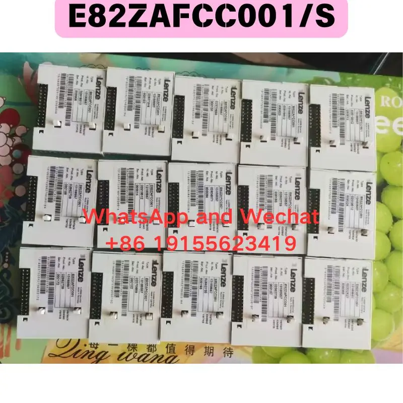 Совершенно новый оригинальный б/у E82ZAFCC001/S Luntz модуль платы ввода-вывода инвертора