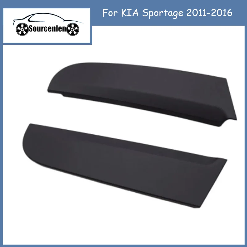 

Original black C pillar door decoration rear frame LH RH 2 pieces for KIA Sportage 2011-2016 OEM 832703W000 832803W000