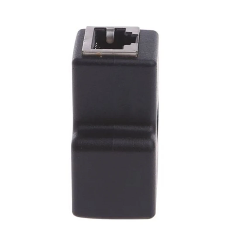 

1 To 2 Ways RJ45 LAN Ethernet Network Cable Female Splitter Connector Adapter UK