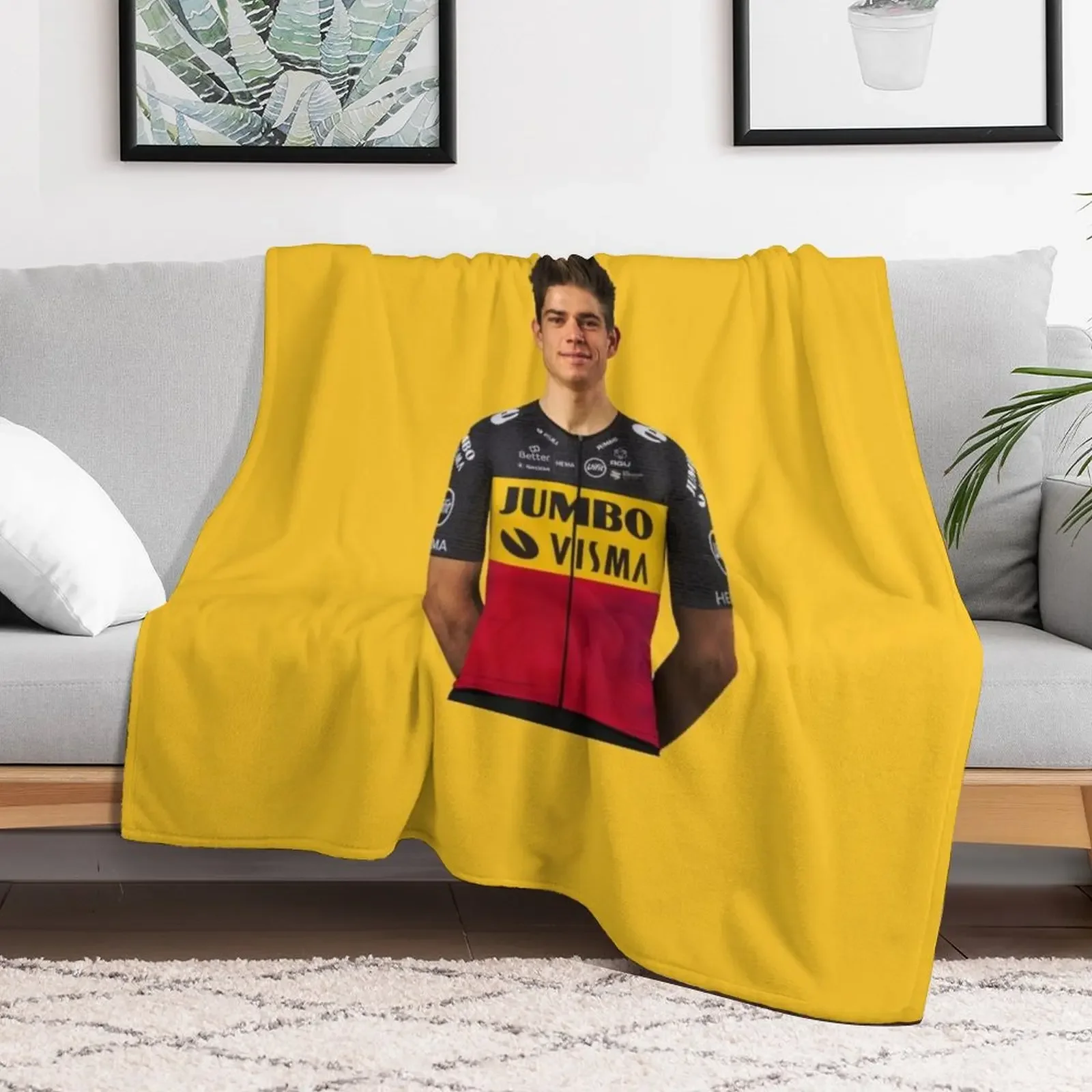 Одеяло wout van aert дизайнерские дорожные зимние одеяла