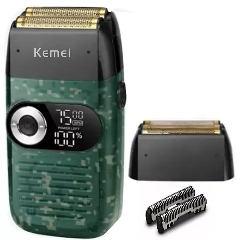 

Barber Pro hair electric shaver for men three speed motor beard bald head shaving machine wet dry electric razor washable set