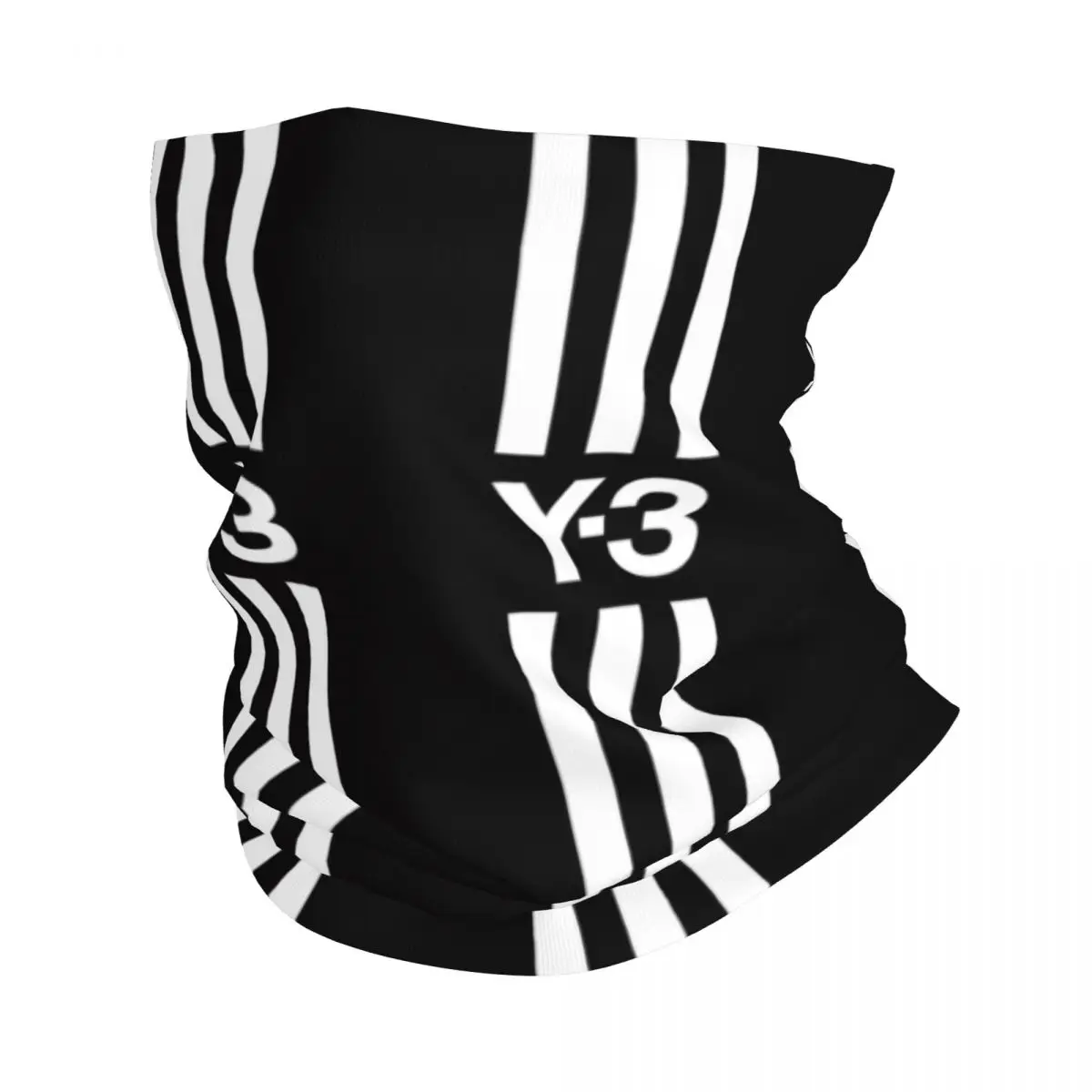 

Greatest Of Y3 Area Yohji Yamamoto Bandana Neck Cover Printed Wrap Scarf Multifunctional Balaclava Running for Men Adult Winter
