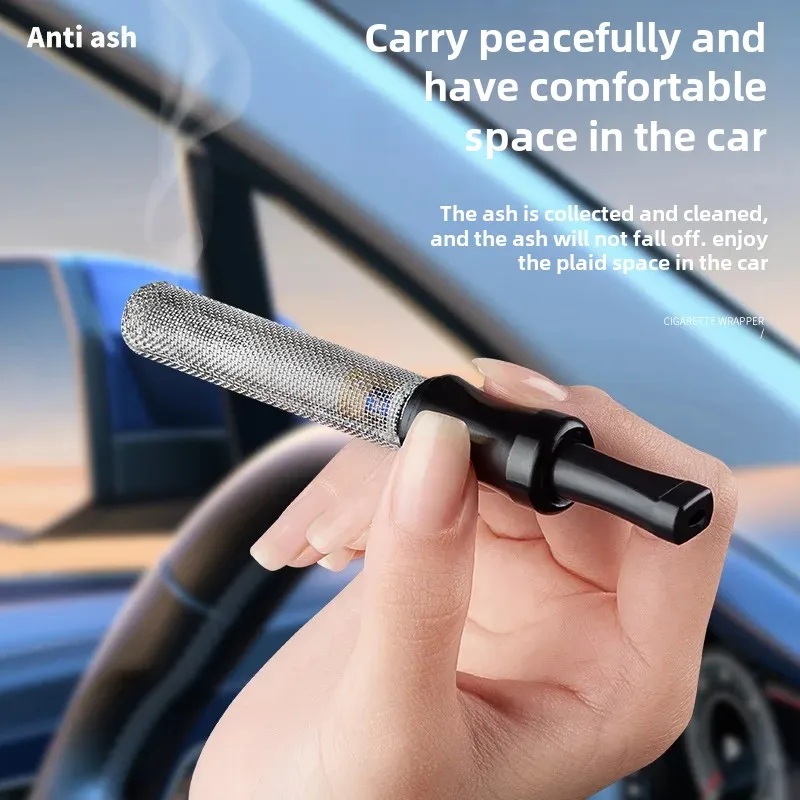 Пепельница дымчато-серая для мужчин и женщин многофункциональная пепельница