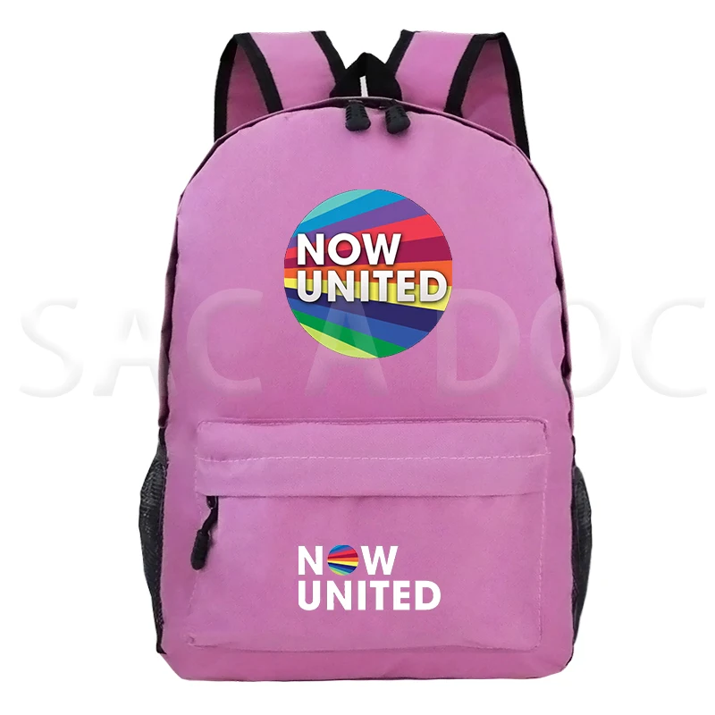 Сейчас Объединенный рюкзак на молнии, черные командные Сумки UN, Techwear, женский рюкзак для книг «Do Now», Объединенный модный рюкзак в стиле хип-х...