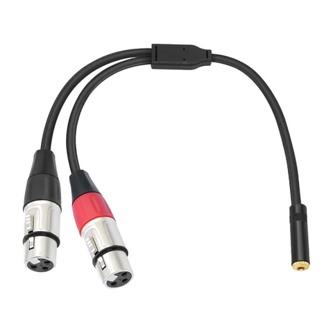 Адаптер 3,5 мм на два XLR